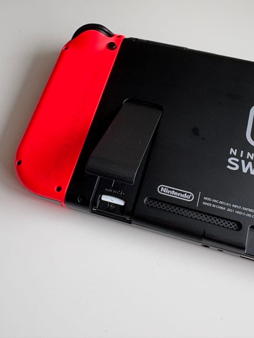 Nintendo Switch バッテリー強化版 美品 128GBSDカード付き