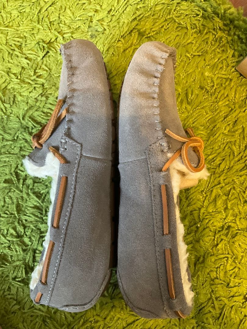 UGG アグ ダコタ モカシン グレー23-23.5cm US6 正規品 箱あり
