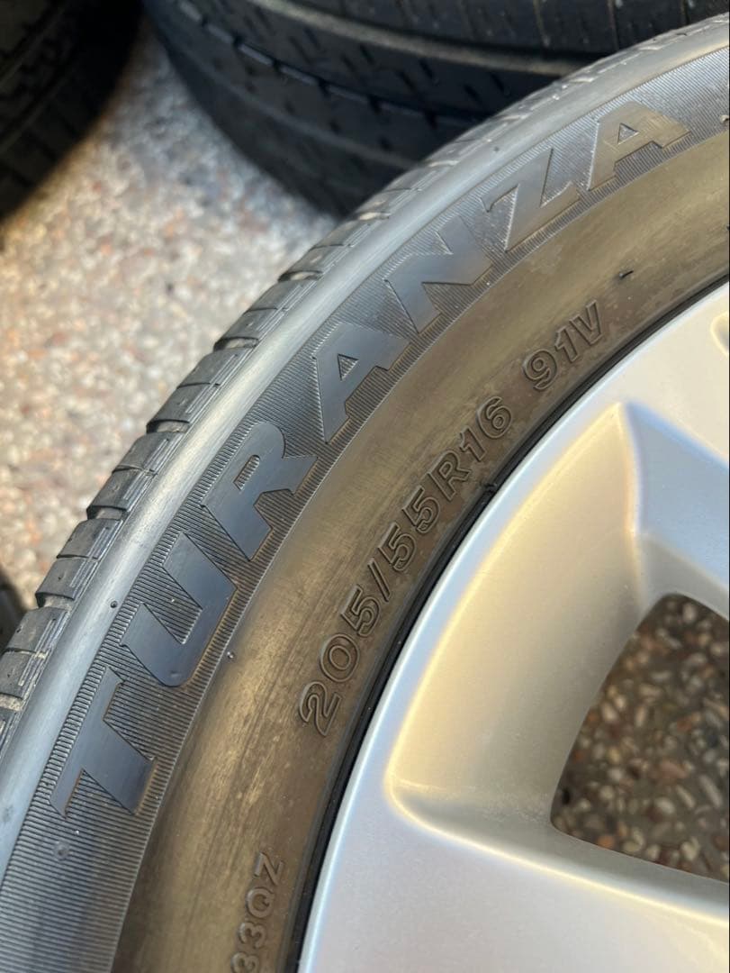 レクサスCT200h純正 タイヤホイール4本セット サイズ205/55R16