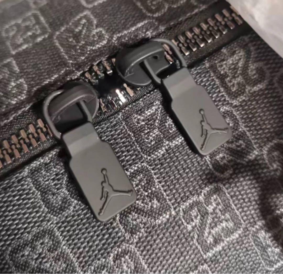 Jordan モノグラムボストンバッグ　ブラック　未使用