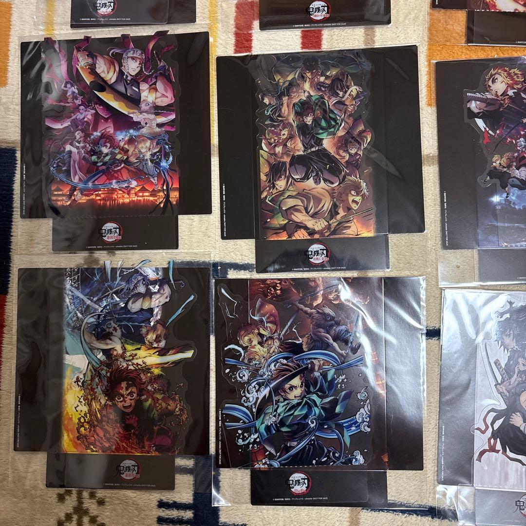 【お値下げ】鬼滅の刃　映画特典　フルコンプ（無限列車含む）➕無限城編ペーパー