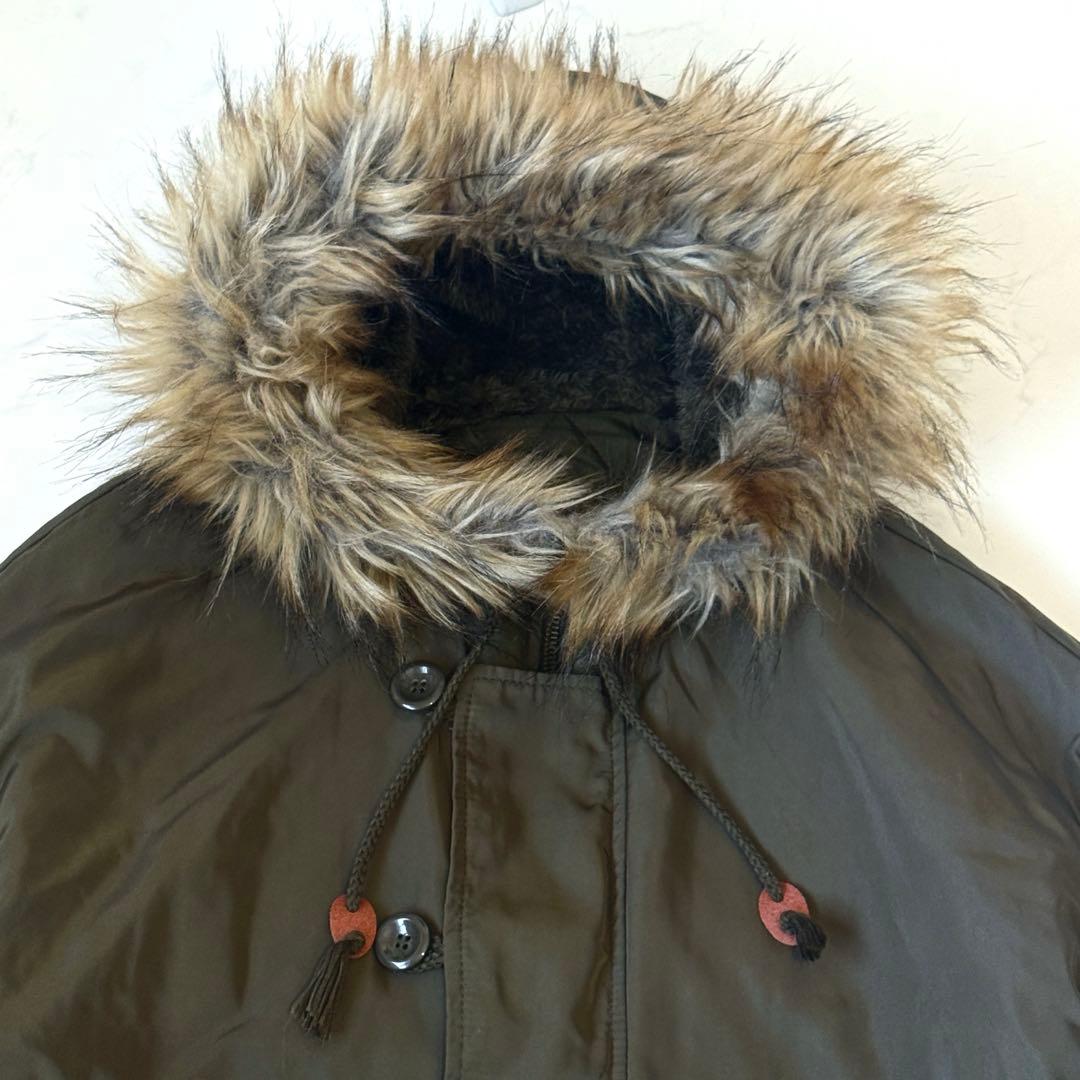 未使用級 y2k フライトジャケット グランジ 平成ギャル 鬼ファー ボンバー