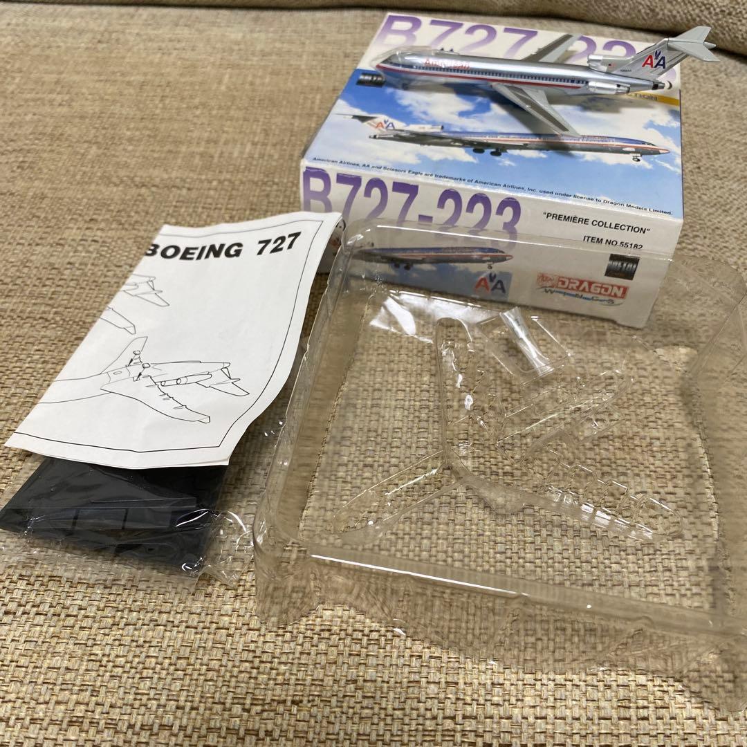 飛行機模型 American Airlines B727-223 ドラゴンモデル