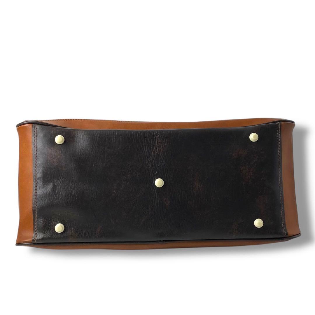 バッグ 90s Vintage Puma Leather Boston Bag