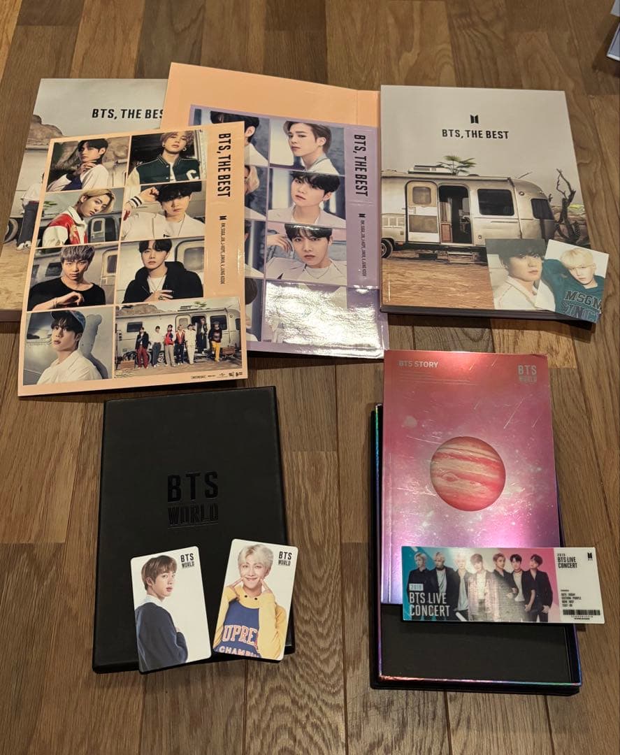 BTS アルバム　セット　グッズ　トレカ