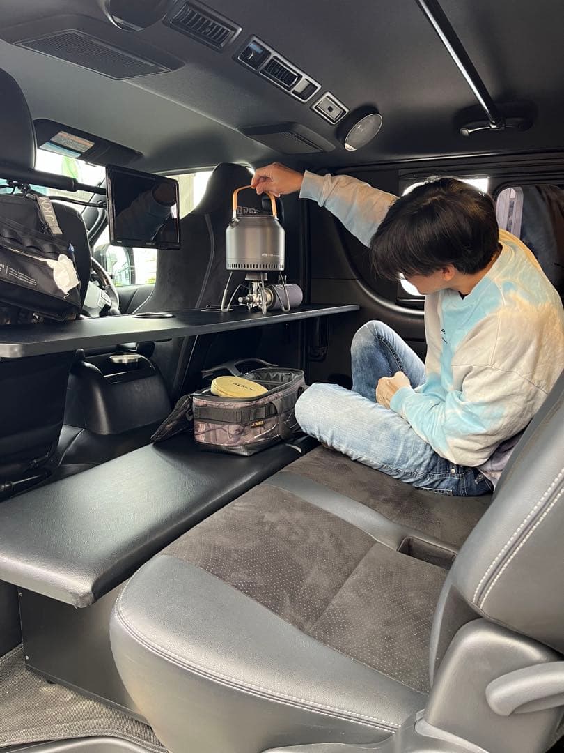 koh.kohさん予約1月下旬　ハイエース　折り畳み　セカンドテーブル　金具のみ