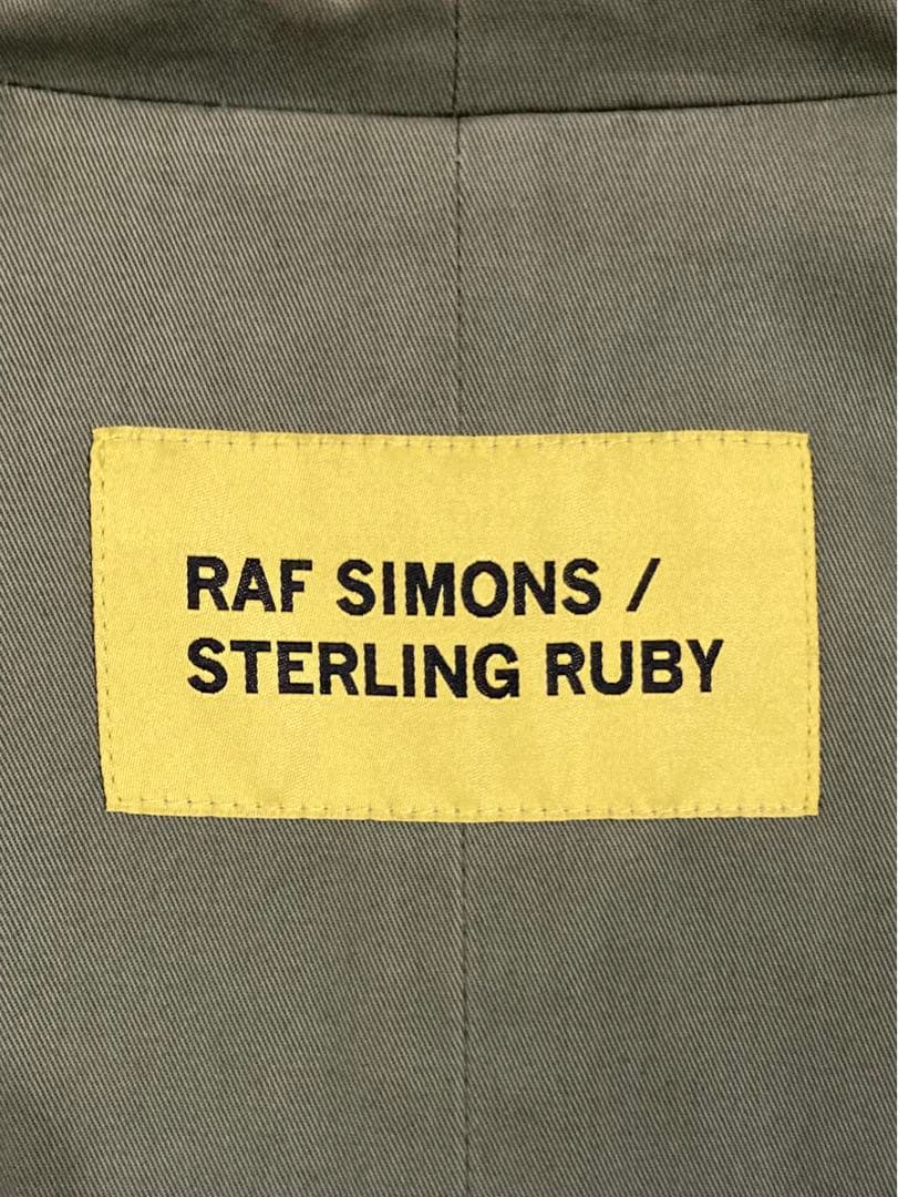 ラフシモンズ raf simons 14aw モッズコート スターリングルビー