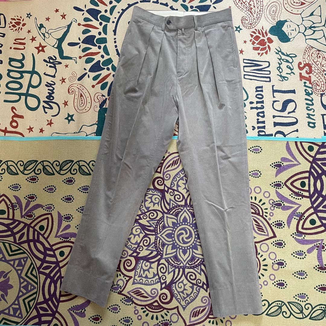 【美品】NEAT コーデュロイ　ワイドテーパード 44