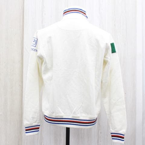 ◇レア HYDROGEN×FIAT Wジップスウェット ホワイト Mサイズ