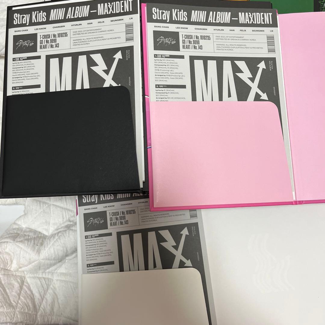 straykids maxident oddinaryなどアルバム まとめ売り