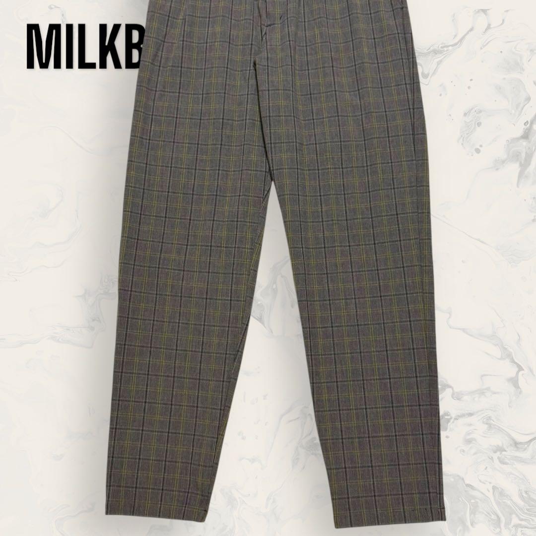 【ほぼ未使用】 MILKBOY チェック オールインワン スーツ メンズ