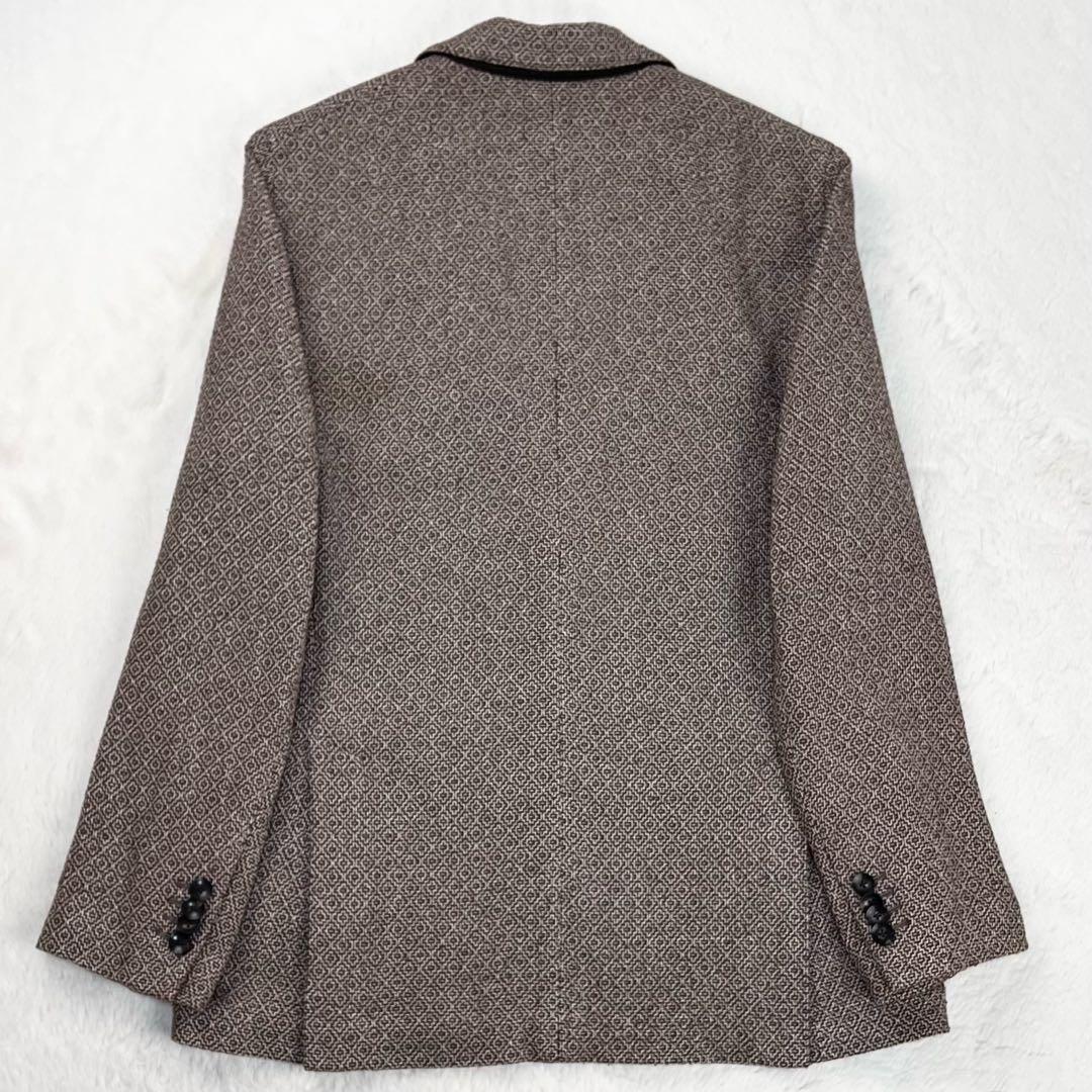 極上シルク混 LARDINI ノルディック ブートニエール アンコンジャケット