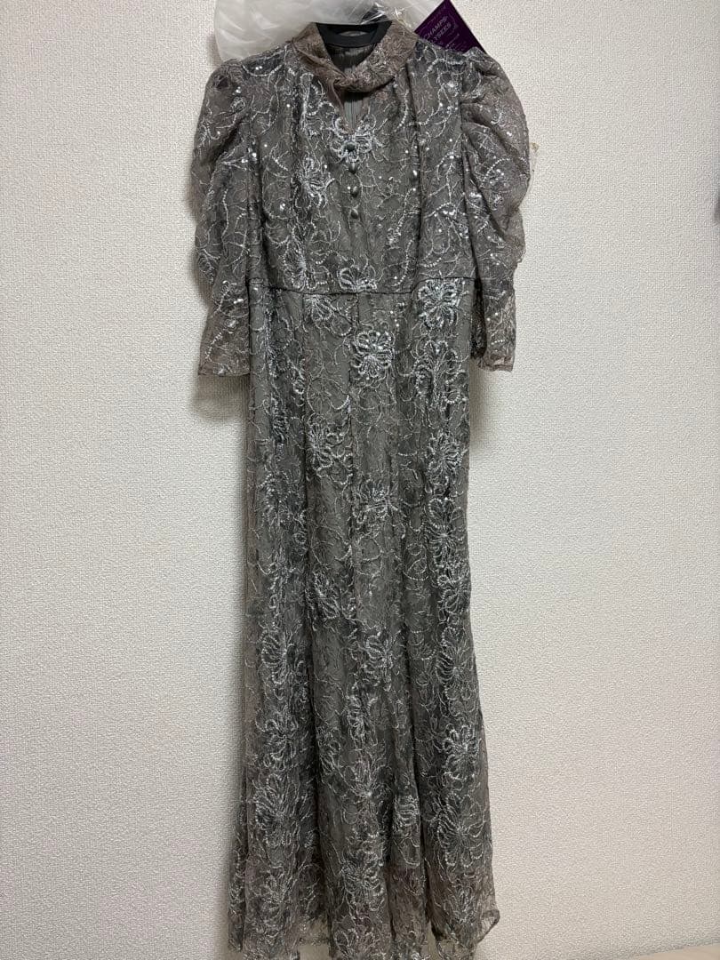 LEJA グレー パーティードレス Sサイズ