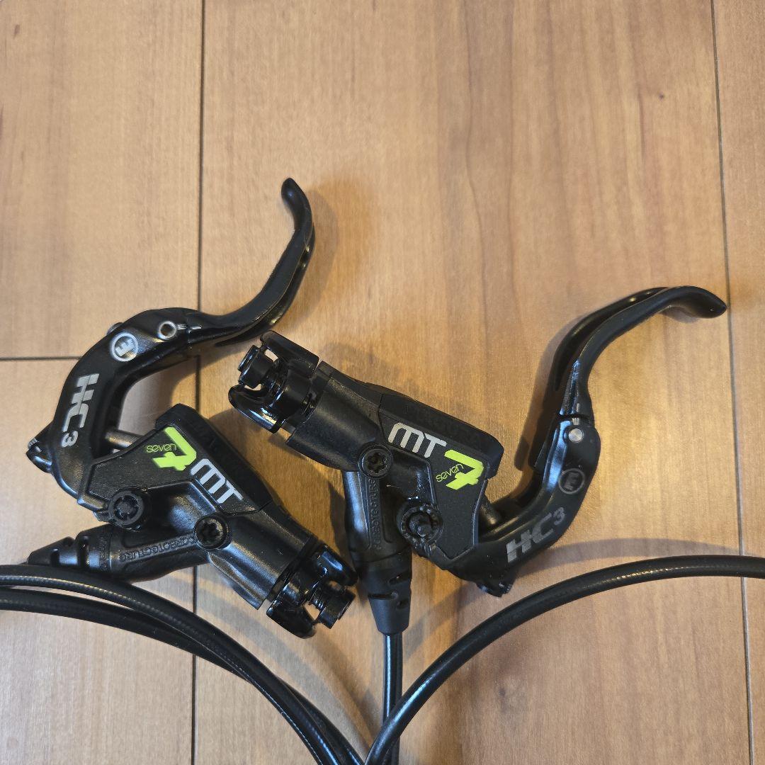 MAGURA MT7 前後ブレーキ HC3レバー換装