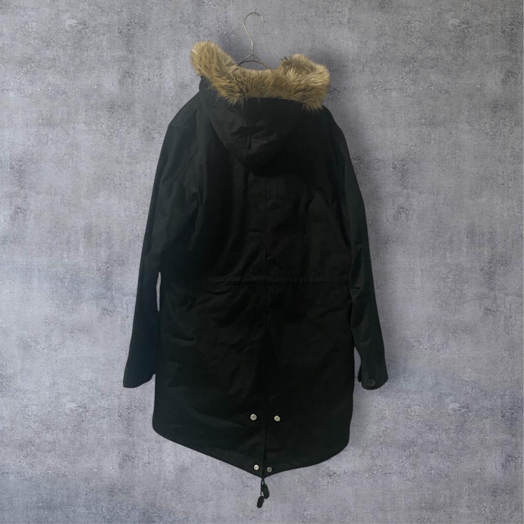 FRED PERRY フレッドペリー モッズコート ライナー付 ブラック S