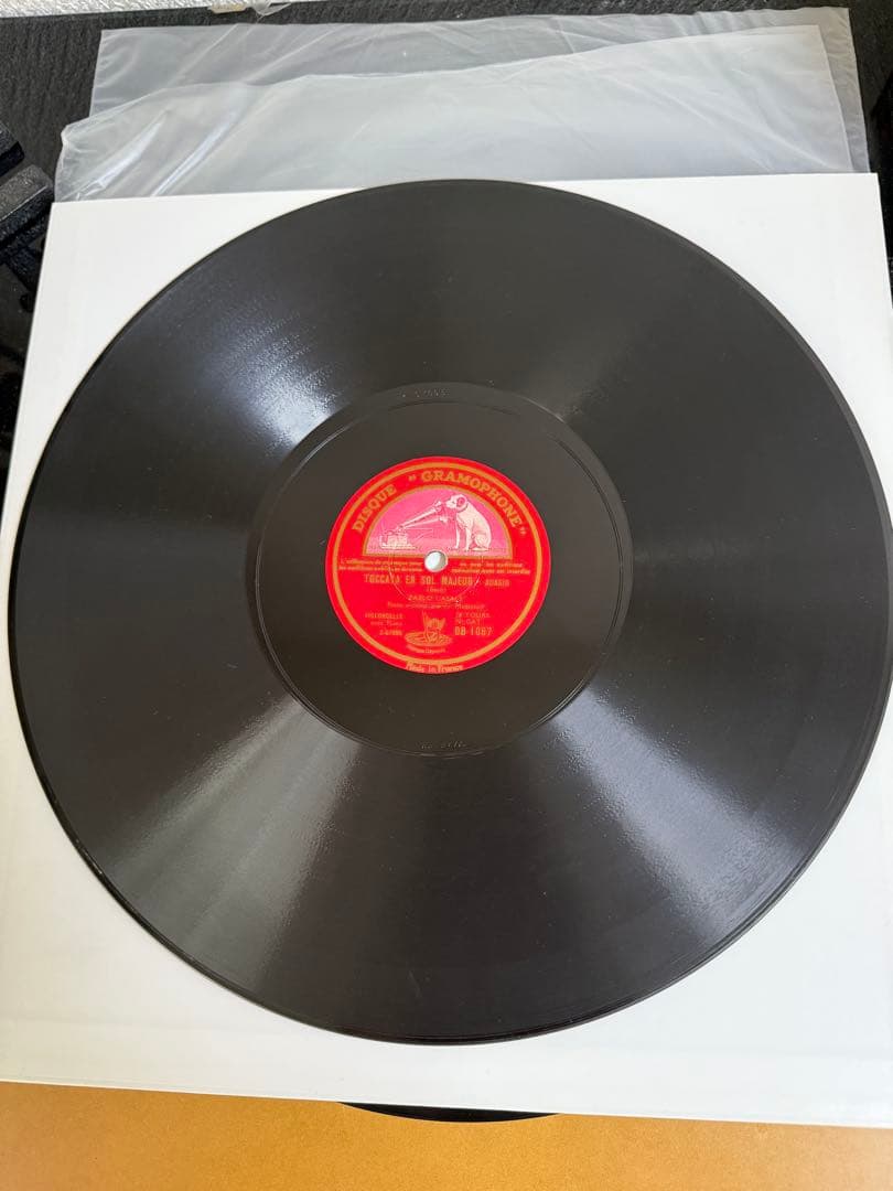 SP12inCLASSIC6枚仏両盤 パブロカザルス/バッハ他 写真参照も