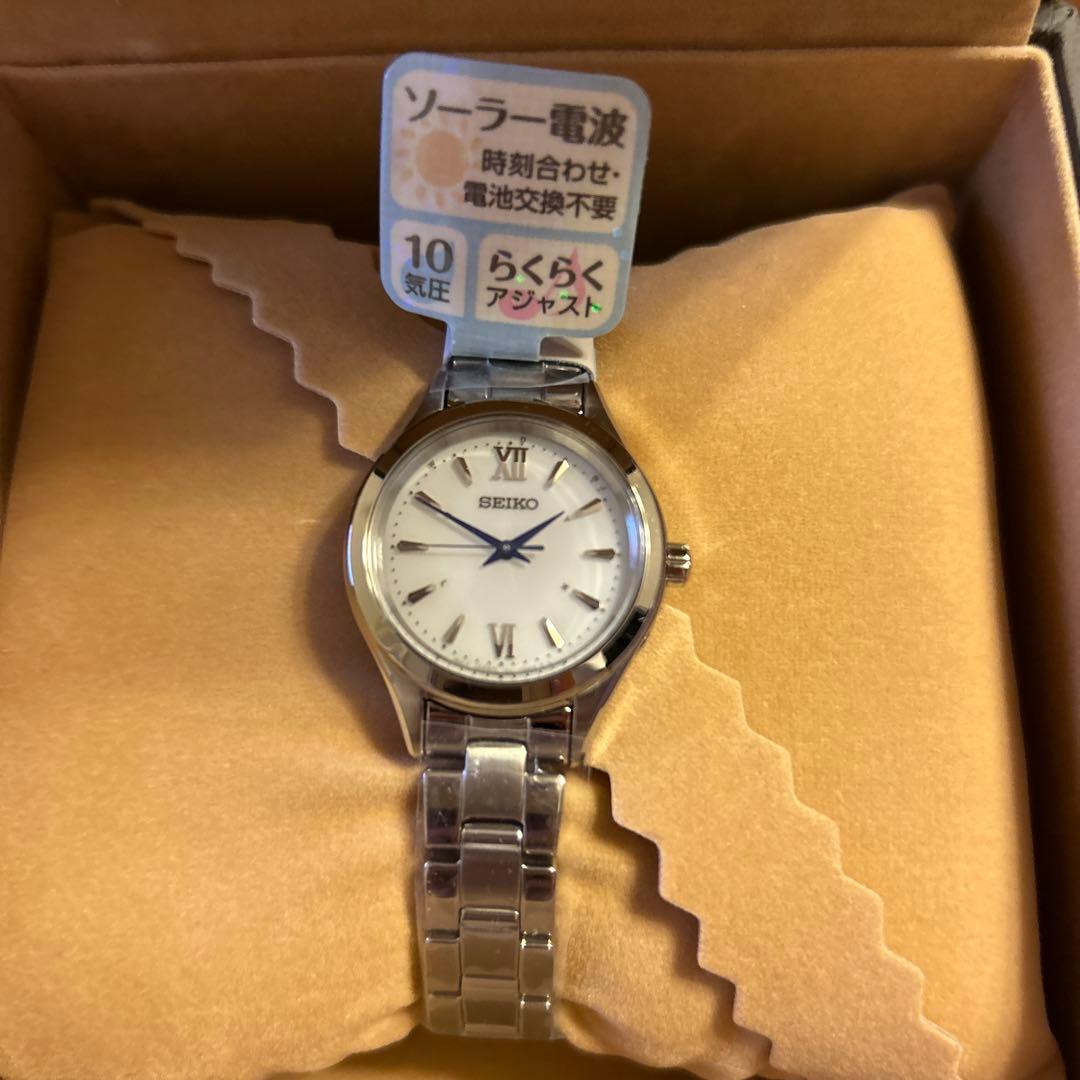 セイコー SWFH109 SEIKO ソーラー電波モデル　レディース