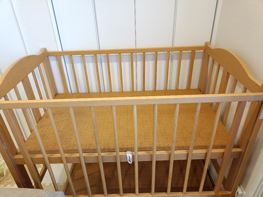 スリーピーベビーベッド 木製 日本製