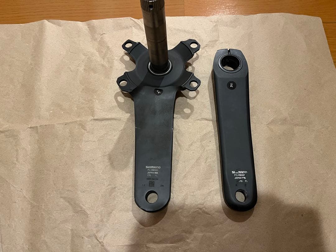 シマノ　アルテグラ ULTEGRA クランクセット R8000