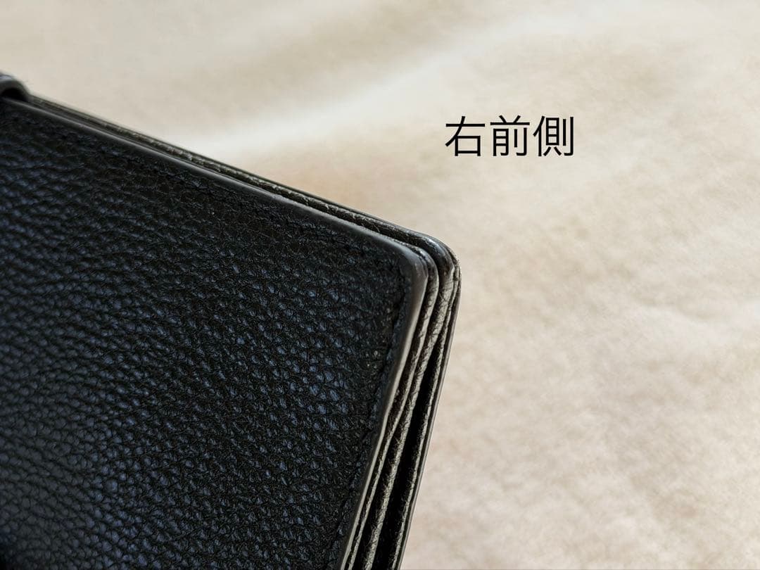 agnès b. 黒 長財布