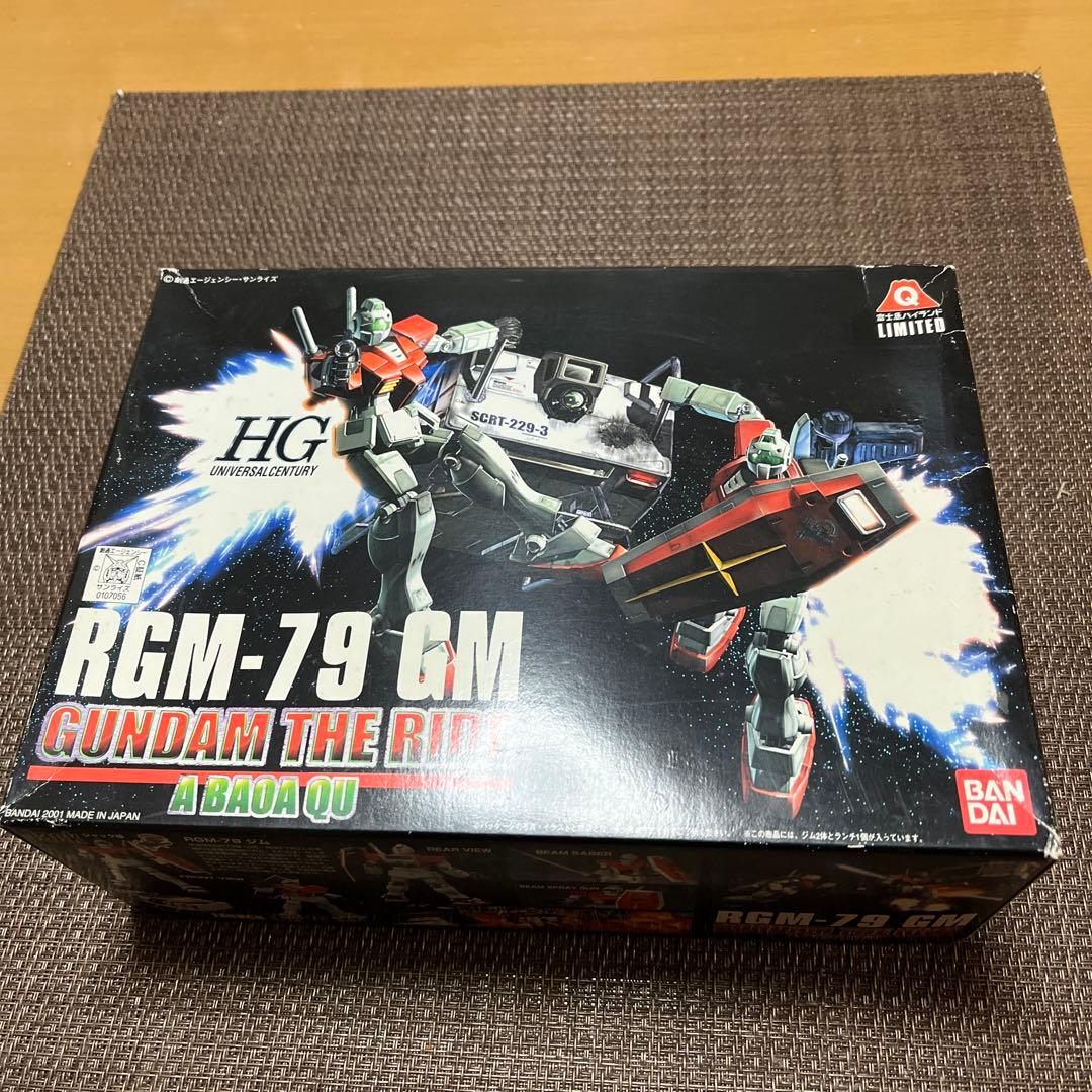 ロボット HG RGM-79 GM GUNDAM THE RIDE A BAOA QU
