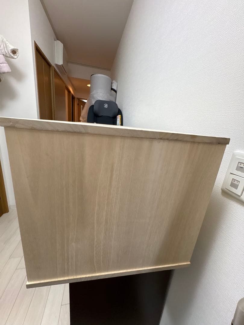 【日本製】天然木桐箪笥　3段桐タンス　マーゼルン