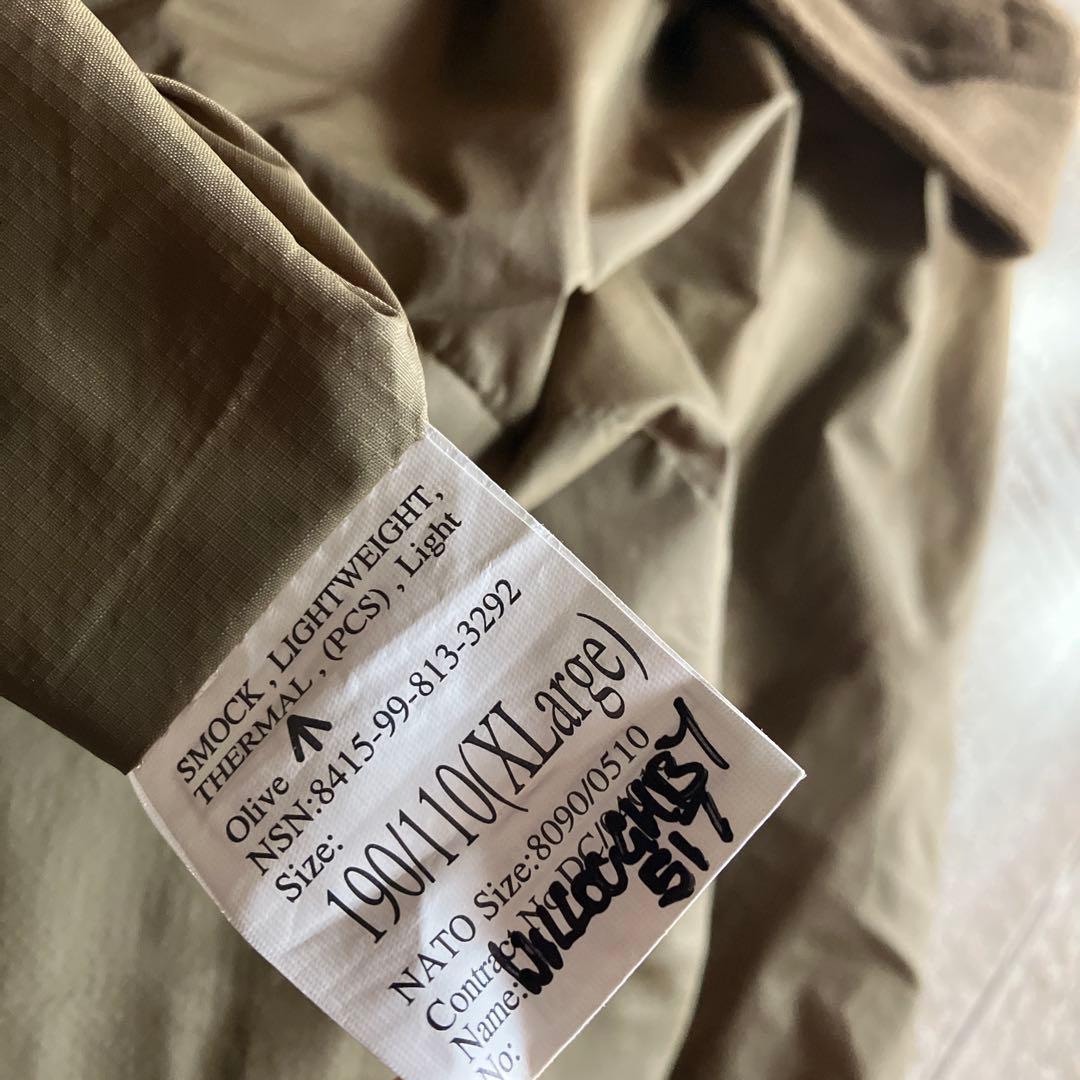 ミリタリー PCS サーマルスモックXL プルオーバー アノラック