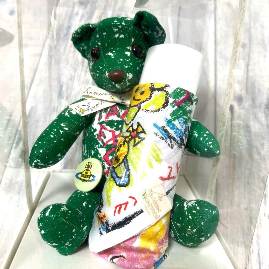 VivienneWestwood ベアー　ハンカチ　セット　限定　箱付　緑