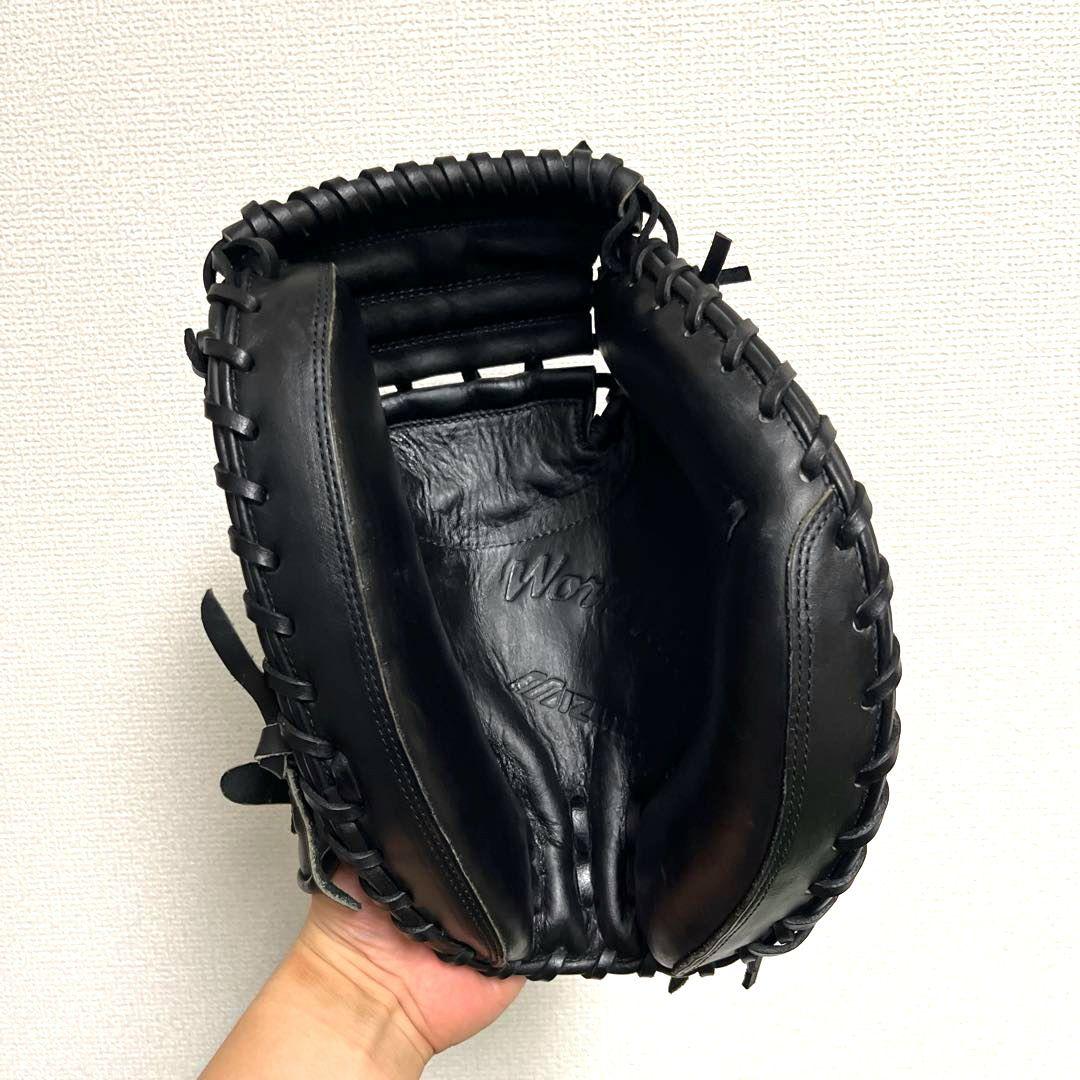 971 ミズノ ワールドウィン 極美品 軟式 キャッチャーミット