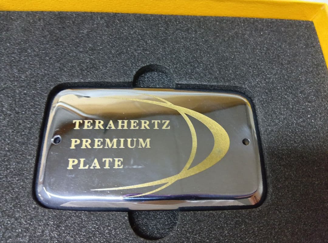 テラヘルツ　プレミアム　プレート　2点セット　人工鉱石　テラヘルツ研究会　箱入
