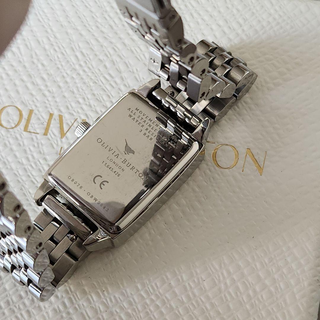 OLIVIA BURTON シルバー クォーツ 時計