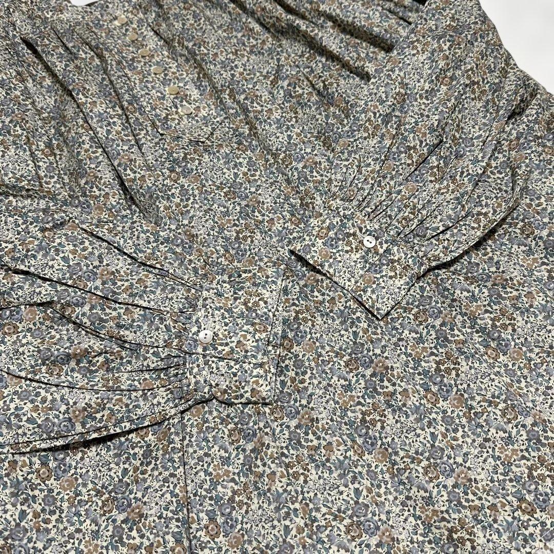 ✨未使用級✨ HUG Ō WäR リバティプリント ブラウス