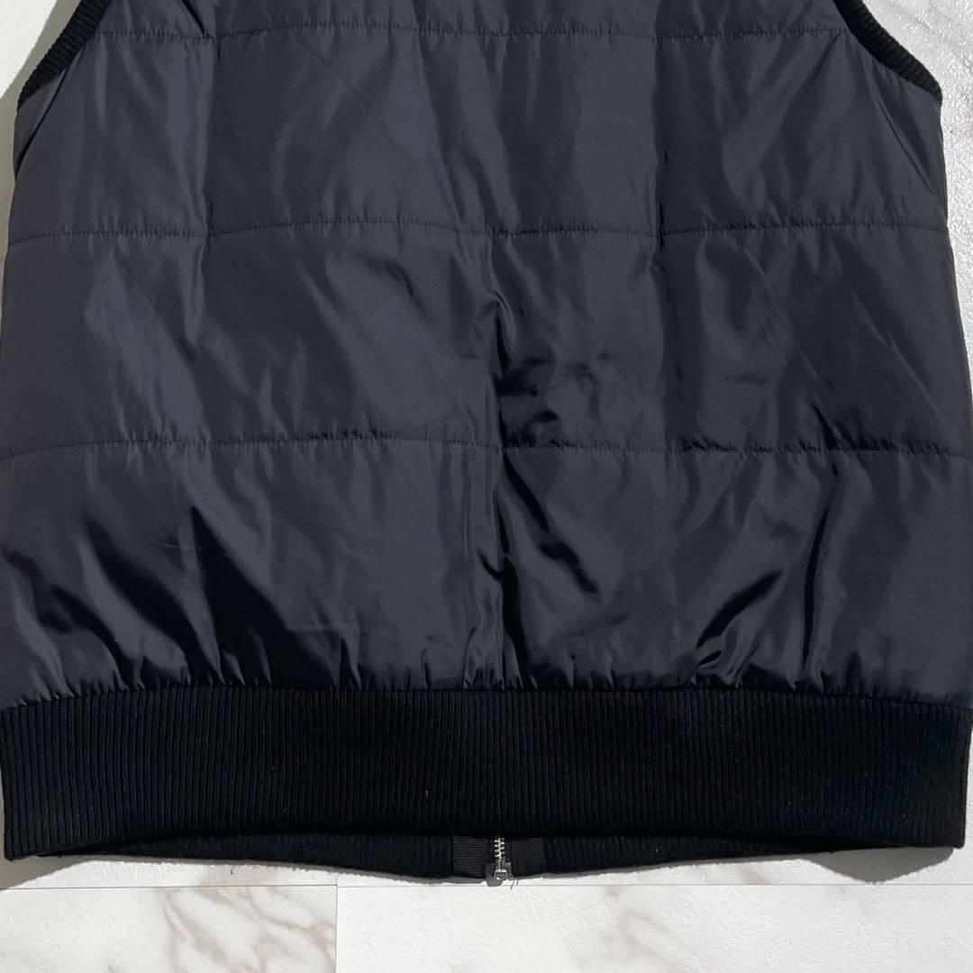 【極美品/L】LANVIN SPORT ランバン ファー ボア ジップベスト