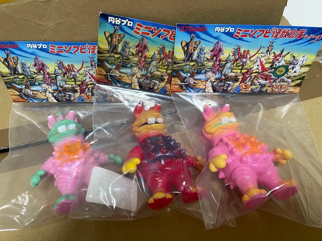 MAX TOY ミニソフビ怪獣倉庫シリーズ タイショー スーフェス 4体