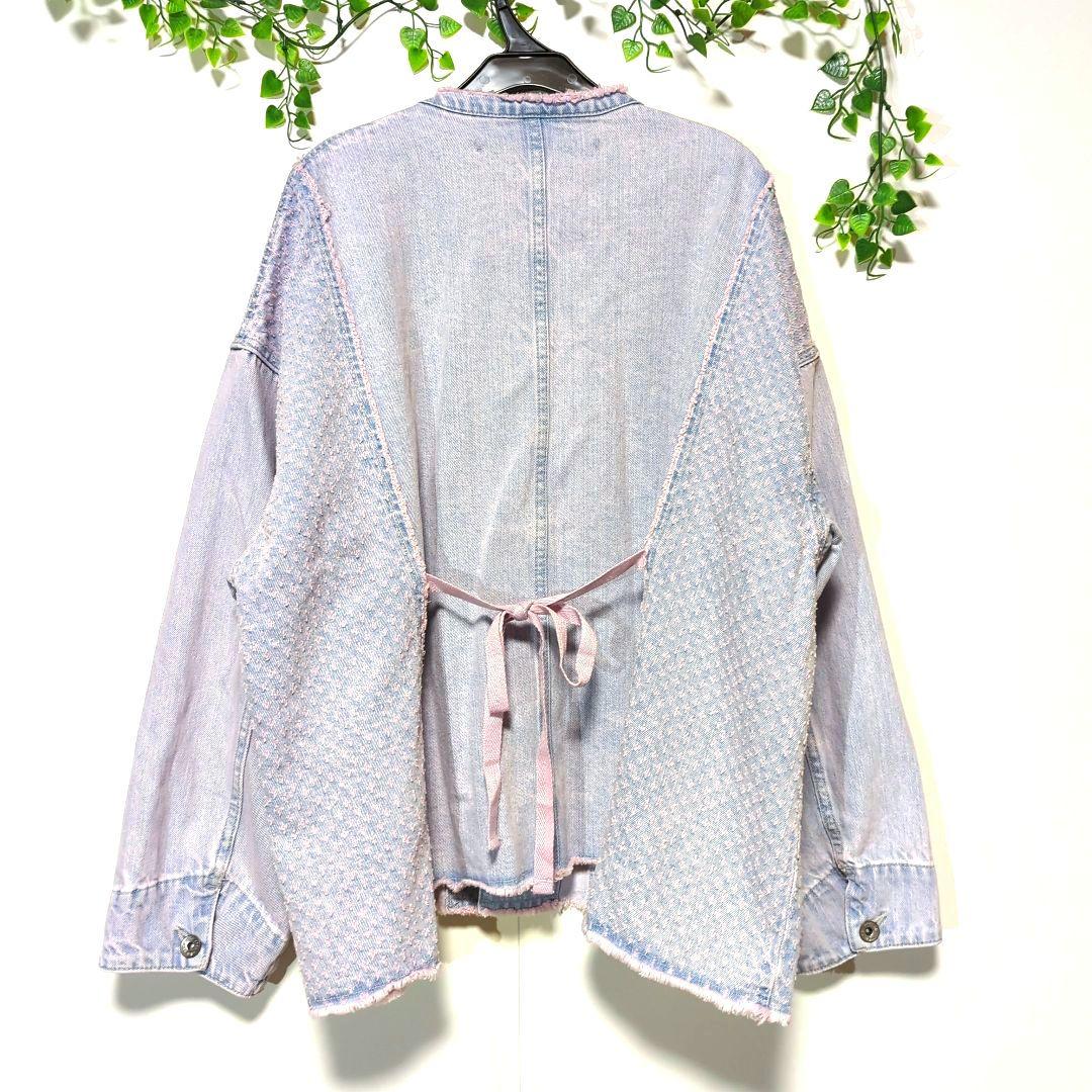 完売！[NK] 2025SS]REMAKE COVERALL ピンクオーバーダイ