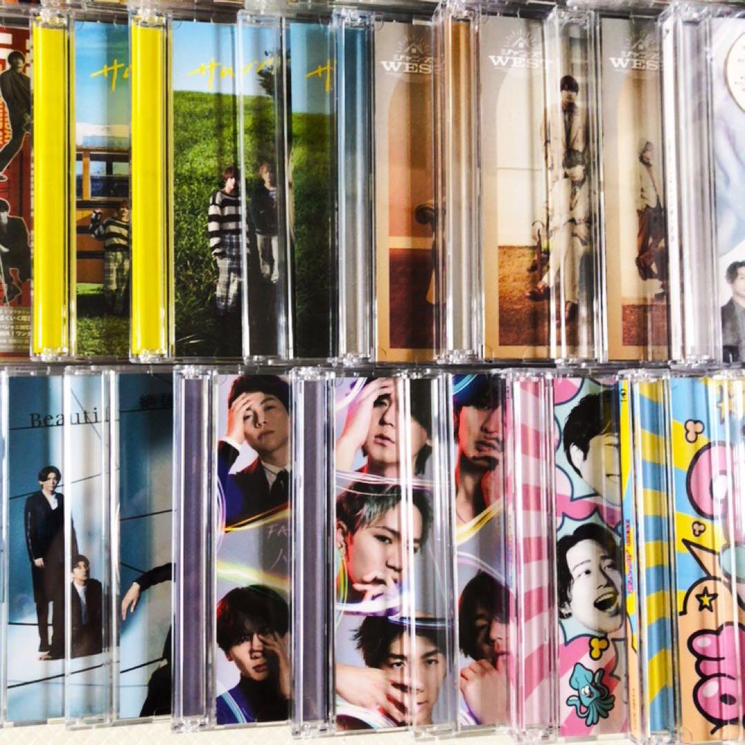 WEST.　シングル75枚セット　1st～24　全形態コンプリート　　s2403