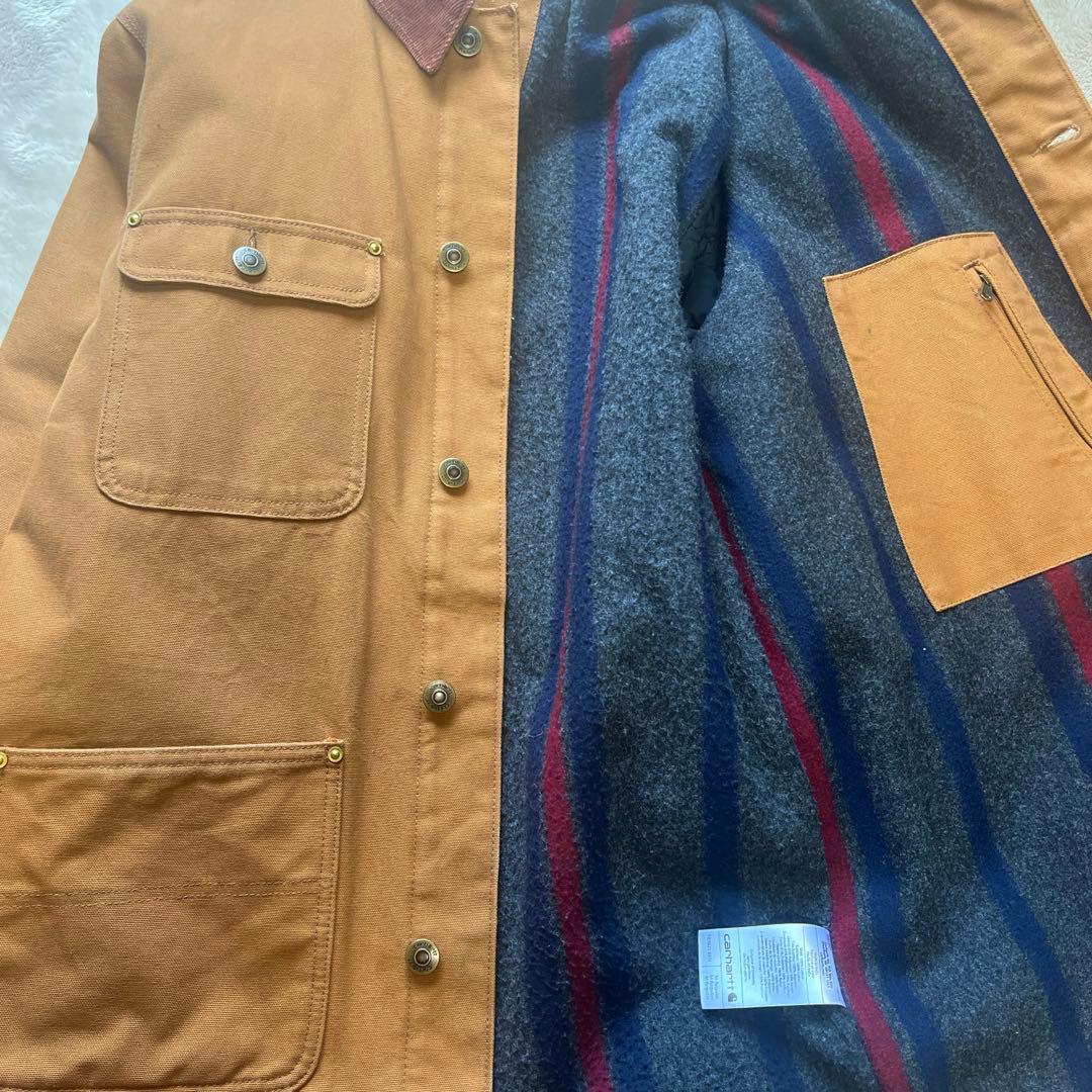 Carhartt 　ダック チョアコート ブランケット裏地 Mサイズ