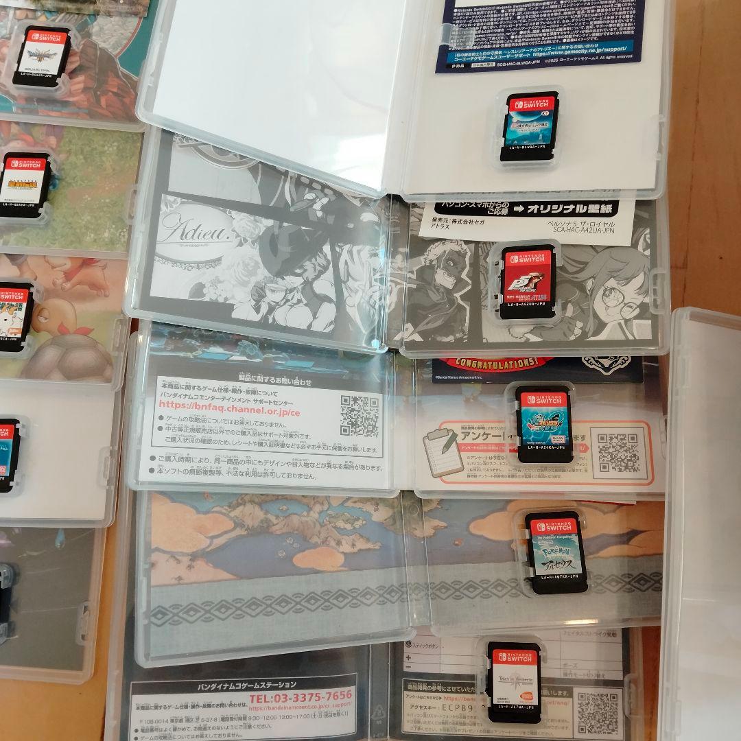 Switchソフト　２０本　ポケモン　マイクラ　ドラクエ　他