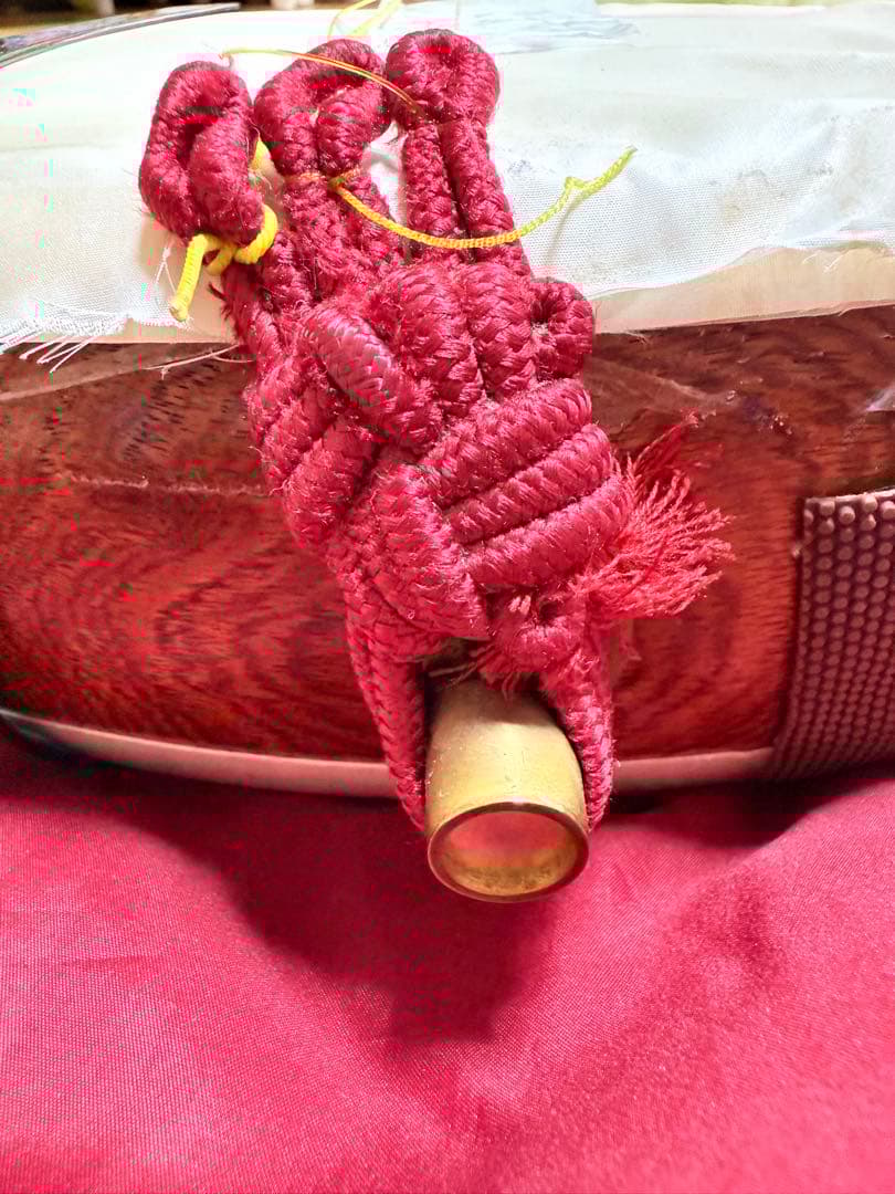 津軽三味線 太棹 三つ折れ 中古品