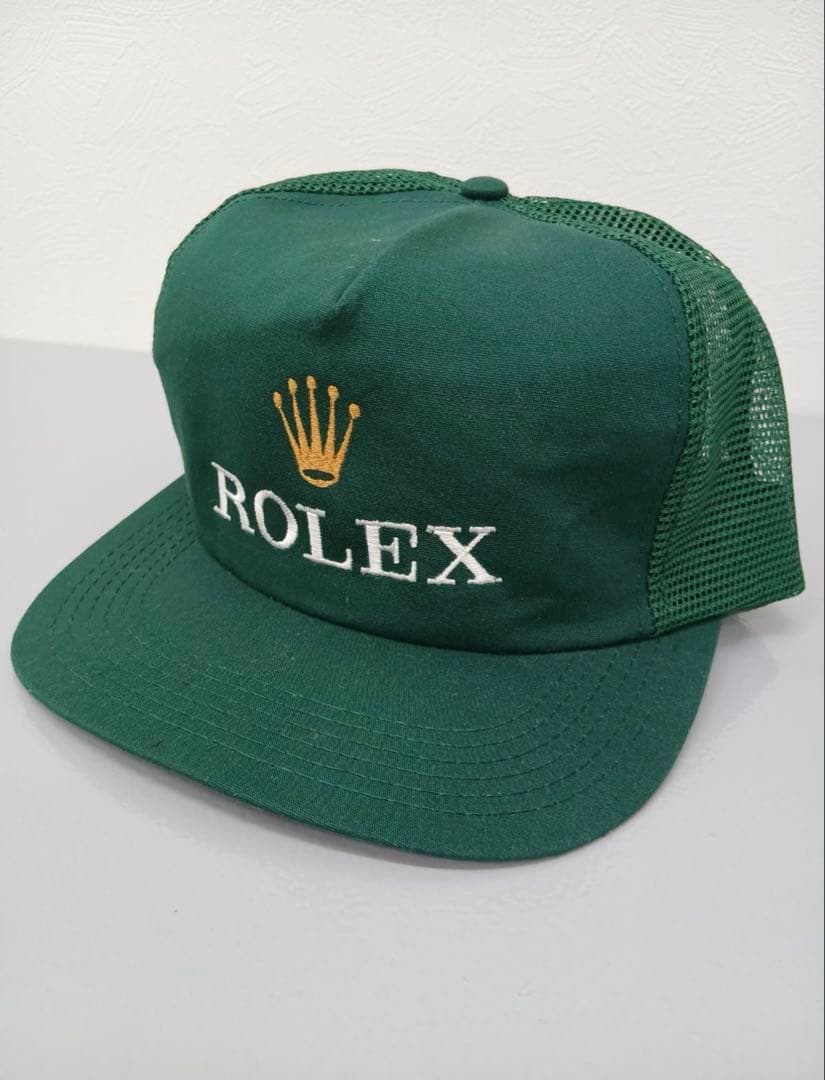 ⭐️本日限定値下げ　90’S ROLEX ロレックス メッシュキャップ USA製