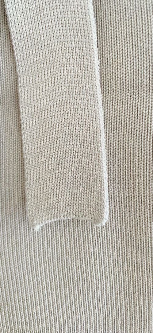 アンドマリーAlicia ribbon knit topリブタンクトップ