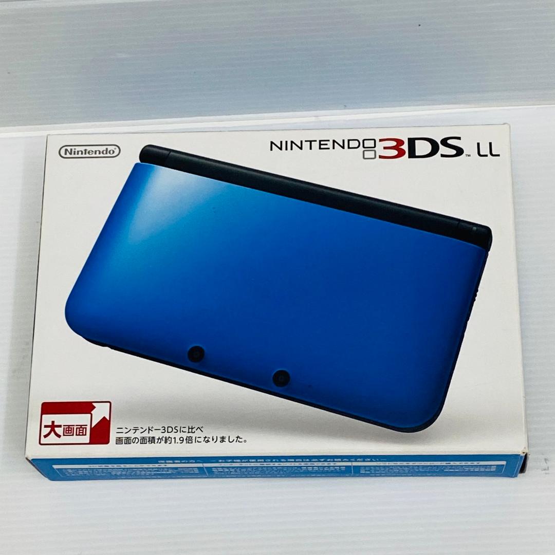 ★未使用品★極美品ニンテンドー3DS LL　ブルー×ブラック生産終了　訳