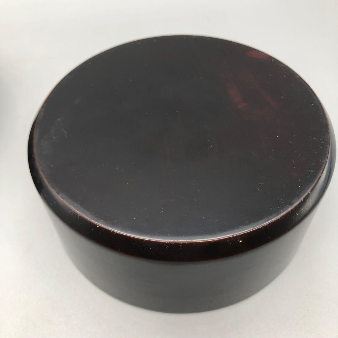 新品未使用木箱入り宮内庁御用達山田平安堂高級漆塗り鶯宿梅菓子器伝統工芸品