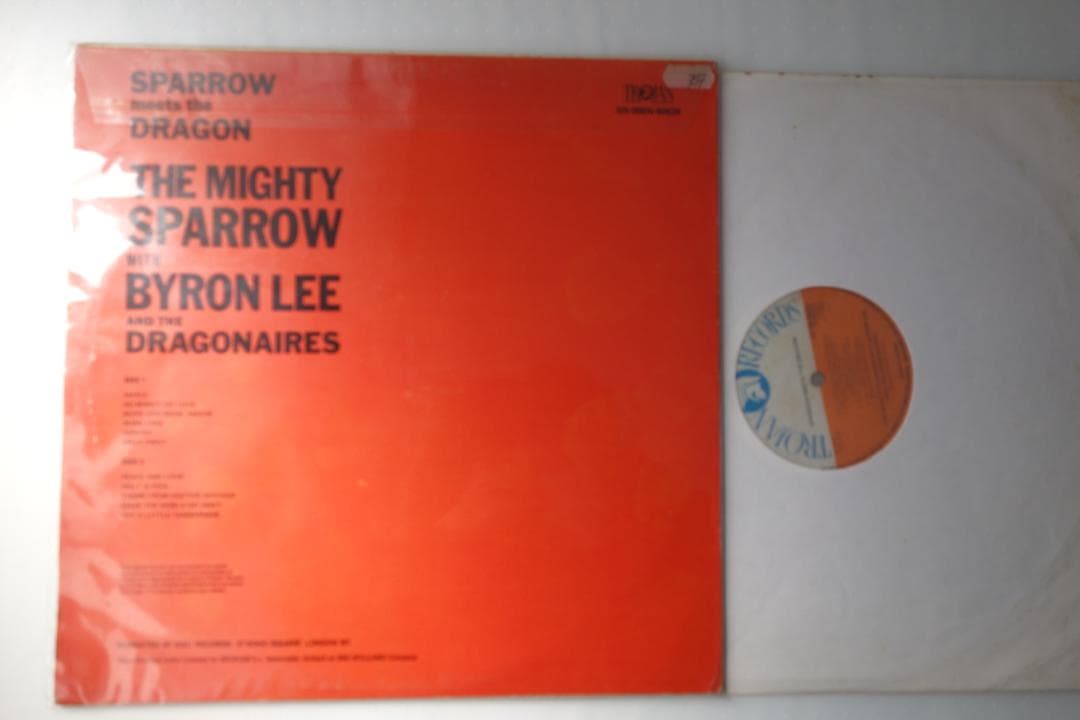 MIGHTY SPARROW & BYRON LEE　オランダ盤TROJAN