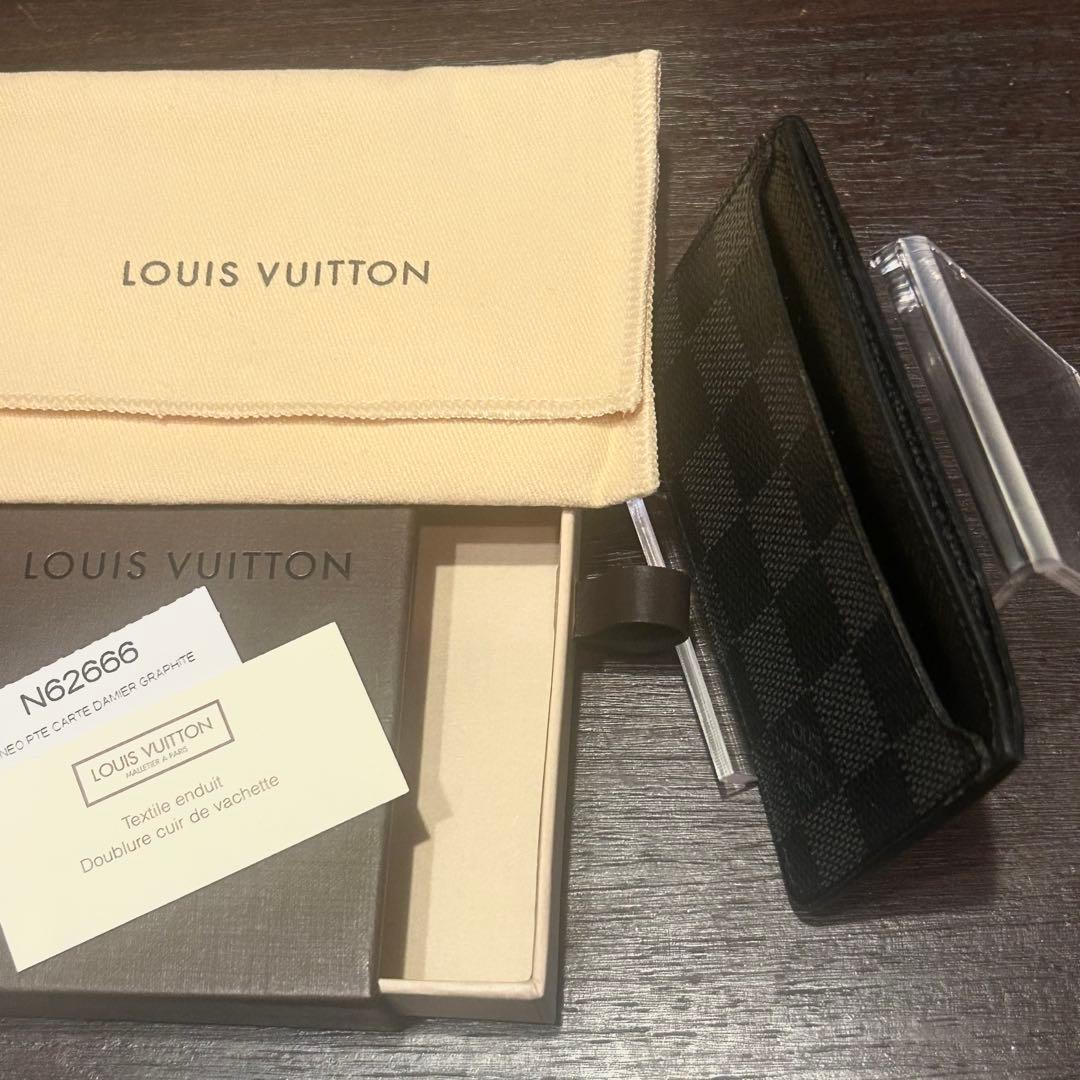 ルイヴィトン ダミエグラフィット ネオポルト カルト N62666 カードケース