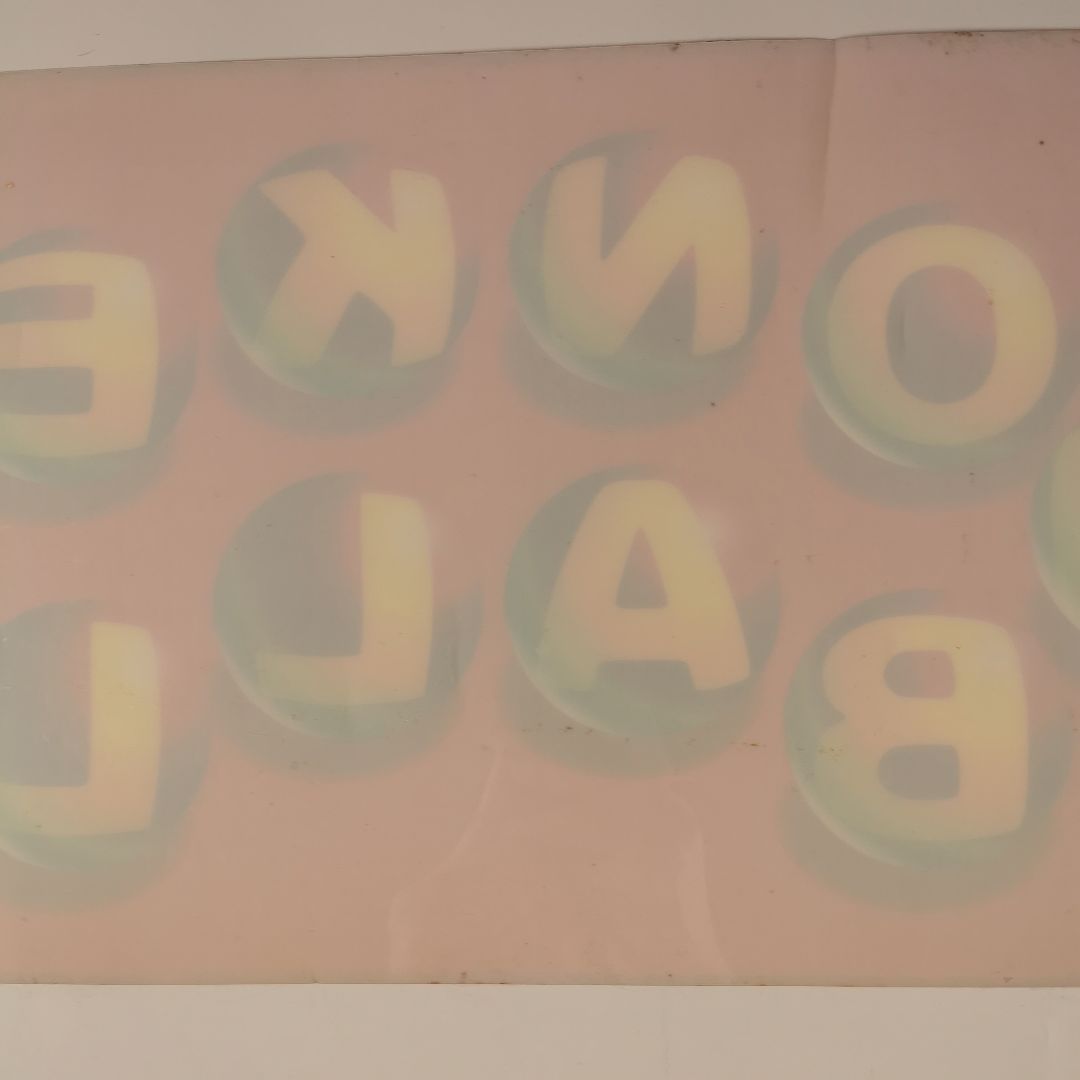 モンキーボール　MONKEY　BALL　ブラストシティ筐体専用インストカード