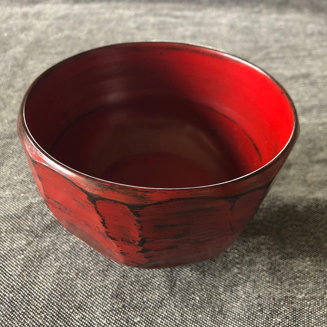 大蔵達雄さん　根来塗 漆椀