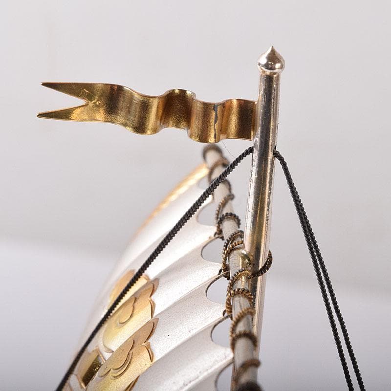 関武比古造　銀製　STERLING960刻印　宝船　約124g　D　R8728