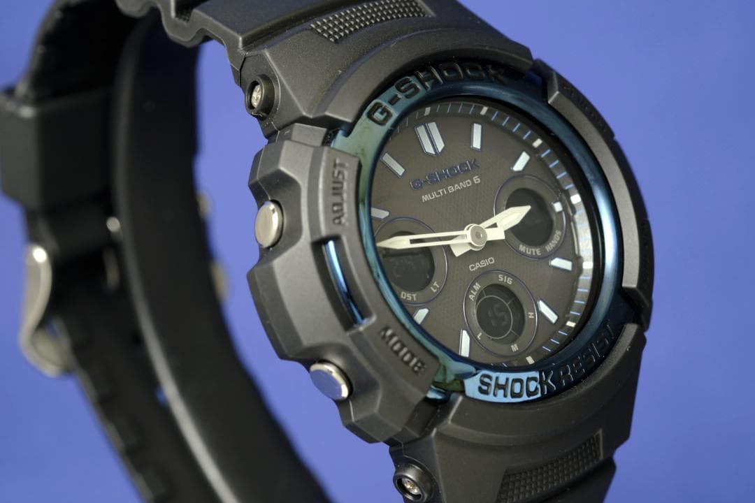 【綺麗】CASIO G-SHOCK AWG-M100A 電波ソーラー (199)