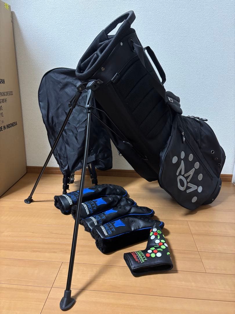 スコッティキャメロン キャディバック UT.PTヘッドカバー フード付き 美品